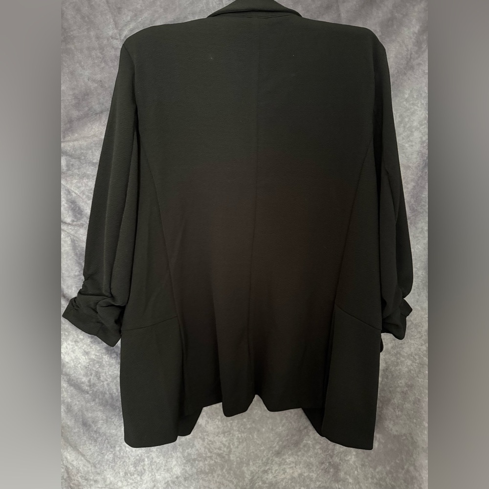 Bar III Deep Black Blazer - Picture 2 of 4